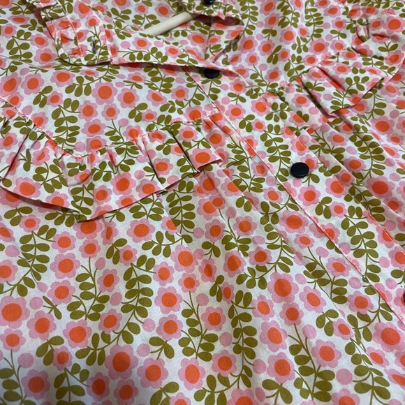 Orla Kiely Pink Floral Blouse - Picture 4 of 8